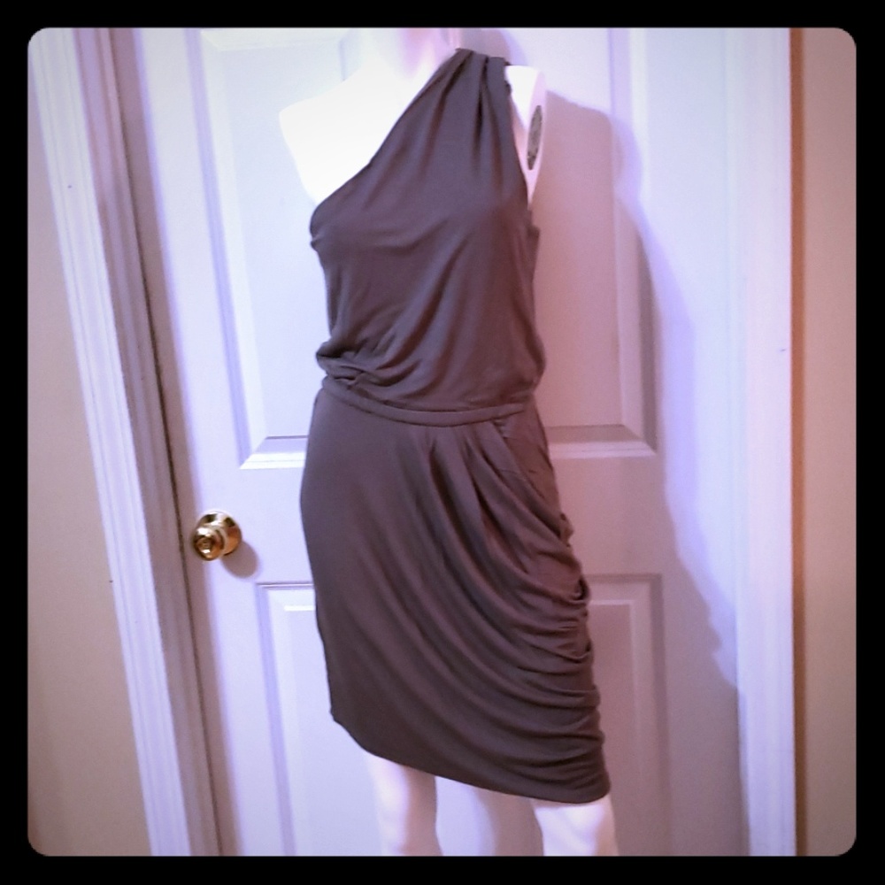 Boutique one shoulder dress